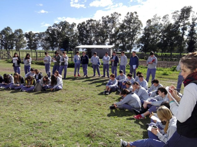 Visita de alumnos al establecimiento Visita de alumnos al establecimiento