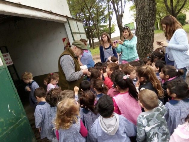 Visita de los alumnos del Jardín 912 Visita de los alumnos del Jardín 912