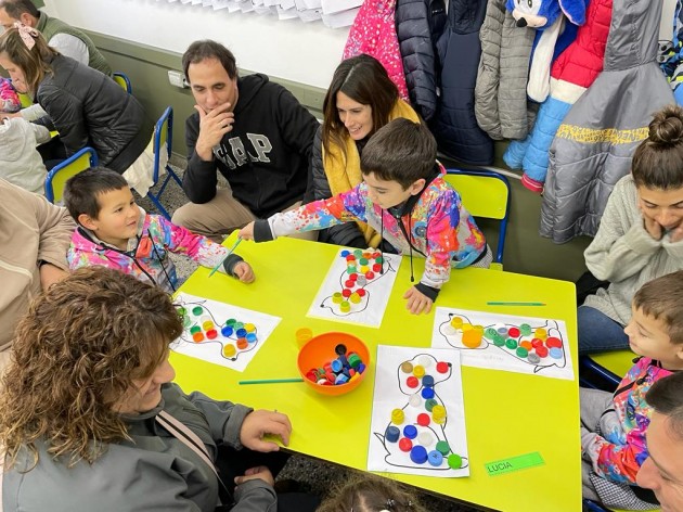 Actividades con las familias en nivel inicial - Sala 5 A y C Actividades con las familias en nivel inicial - Sala 5 A y C