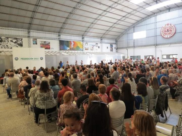 Acto oficial de cierre de ciclo lectivo 2022 y entrega de presentes recordatorios a los egresados de nivel inicial en la EATA Acto oficial de cierre de ciclo lectivo 2022 y entrega de presentes recordatorios a los egresados de nivel inicial en la EATA