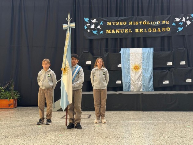 Acto por el Día de la Bandera 
