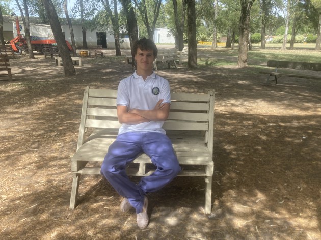 Alfonso van der Horst, alumno de quinto año de la EATA, campeón nacional de equitación Alfonso van der Horst, alumno de quinto año de la EATA, campeón nacional de equitación
