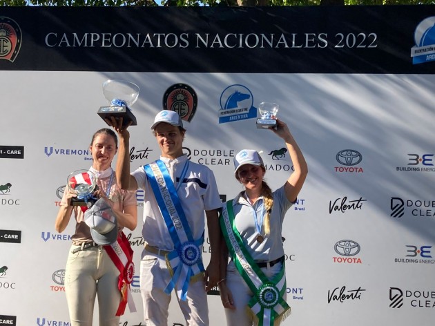 Alfonso van der Horst, alumno de quinto año de la EATA, campeón nacional de equitación Alfonso van der Horst, alumno de quinto año de la EATA, campeón nacional de equitación