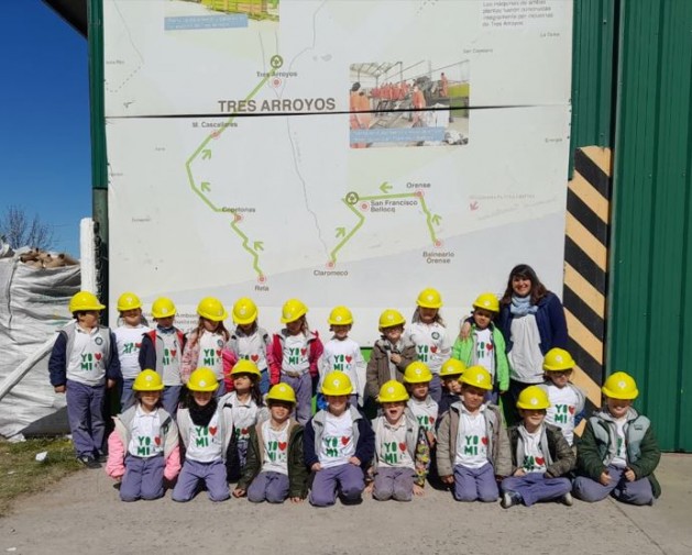 Alumnos de segundo año de nivel primario visitaron la planta de reciclaje Alumnos de segundo año de nivel primario visitaron la planta de reciclaje