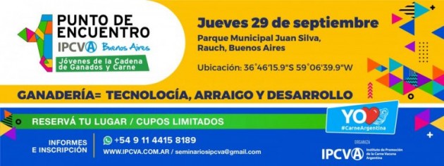 Alumnos de sexto año ESA participaron de un nuevo Punto de Encuentro del IPCVA Alumnos de sexto año ESA participaron de un nuevo Punto de Encuentro del IPCVA
