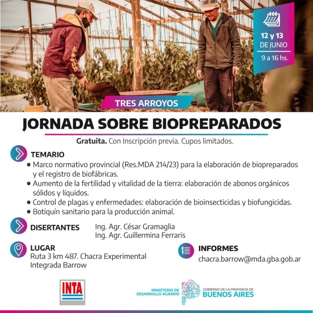 Alumnos de sexto año participan de una Jornada sobre biopreparados Alumnos de sexto año participan de una Jornada sobre biopreparados