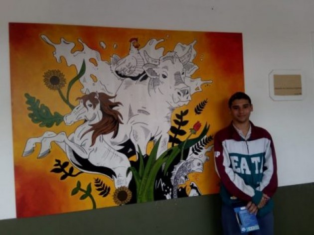 Arte muralista en la EATA Arte muralista en la EATA