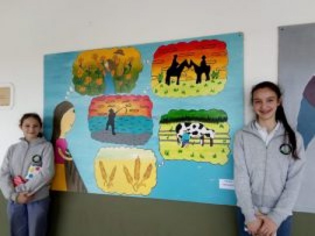 Arte muralista en la EATA Arte muralista en la EATA