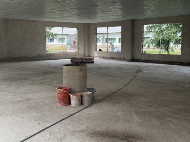 Avance de la obra del SUM de nivel inicial
Avance de la obra del SUM de nivel inicial