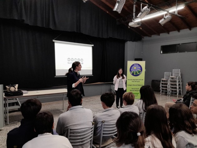 Charla sobre buenas prácticas de nutrición para alumnos de 4to año Charla sobre buenas prácticas de nutrición para alumnos de 4to año