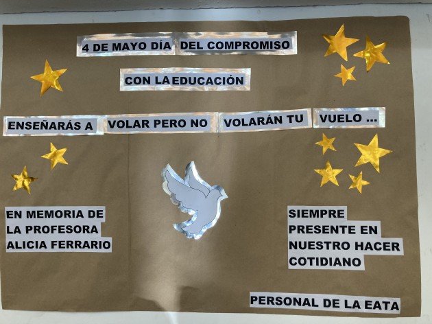 Día Institucional por el Compromiso con la Educación en memoria de la profesora Alicia Ferrario Día Institucional por el Compromiso con la Educación en memoria de la profesora Alicia Ferrario