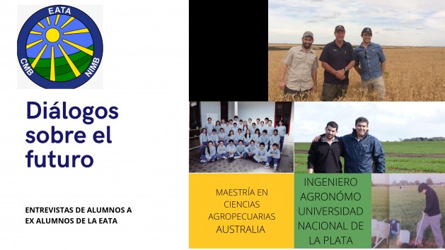 Diálogos sobre el futuro -Ciclo de entrevistas
de alumnos a ex alumnos de la EATA Diálogos sobre el futuro -Ciclo de entrevistas
de alumnos a ex alumnos de la EATA