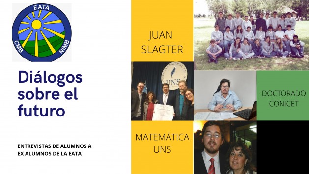 Diálogos sobre el futuro -Ciclo de entrevistas
de alumnos a ex alumnos de la EATA Diálogos sobre el futuro -Ciclo de entrevistas
de alumnos a ex alumnos de la EATA