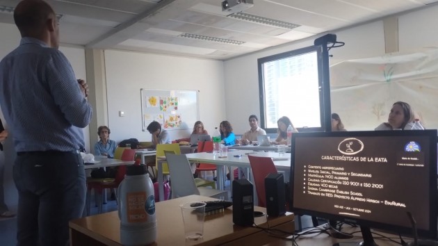 Disertación de directivos de la EATA en la UCA
Disertación de directivos de la EATA en la UCA