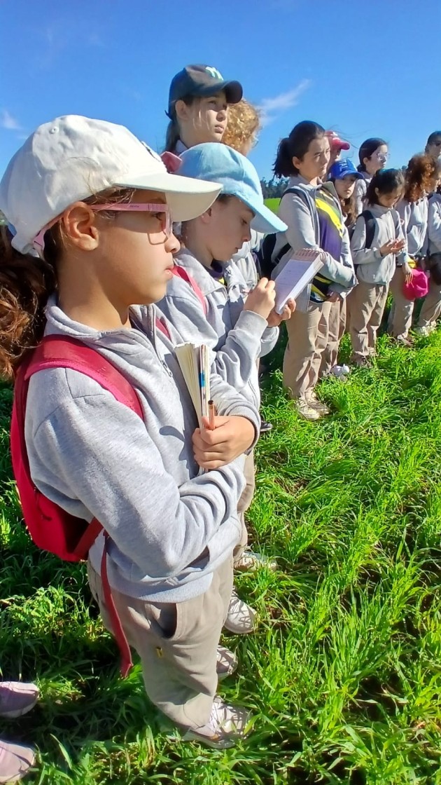 Ecoinvestigadores de NP en la Chacra Experimental Integrada de Barrow