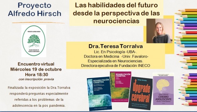 Encuentro virtual “Las habilidades del futuro desde la perspectiva de las neurociencias” Encuentro virtual “Las habilidades del futuro desde la perspectiva de las neurociencias”