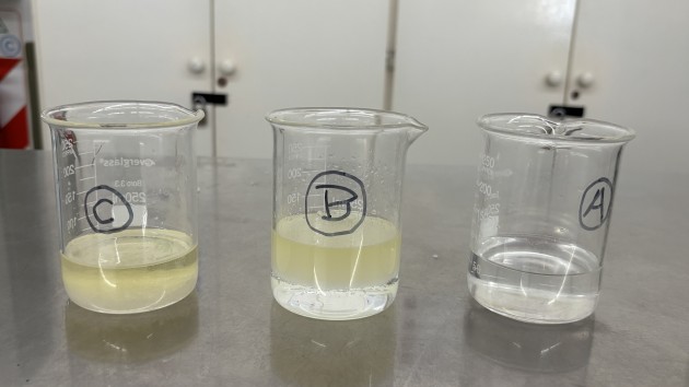 Experimentando mezclas en el Laboratorio