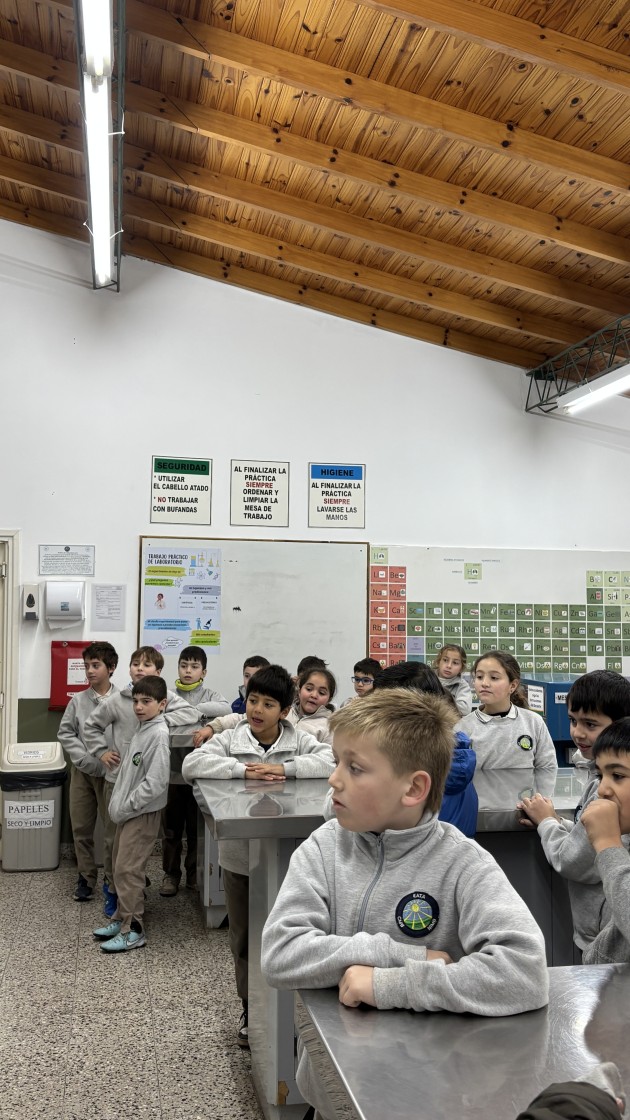 Experimentando mezclas en el Laboratorio