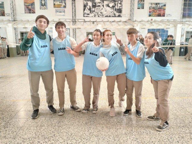 Fuego B (Categoría 1) y Agua (Categoría 2) - Campeones del Torneo de Elementos en la disciplina vóley Fuego B (Categoría 1) y Agua (Categoría 2) - Campeones del Torneo de Elementos en la disciplina vóley