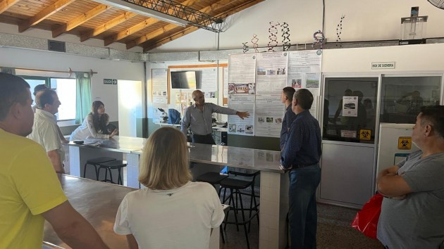 Ingenieros agrónomos y empresarios rusos visitaron la EATA Ingenieros agrónomos y empresarios rusos visitaron la EATA