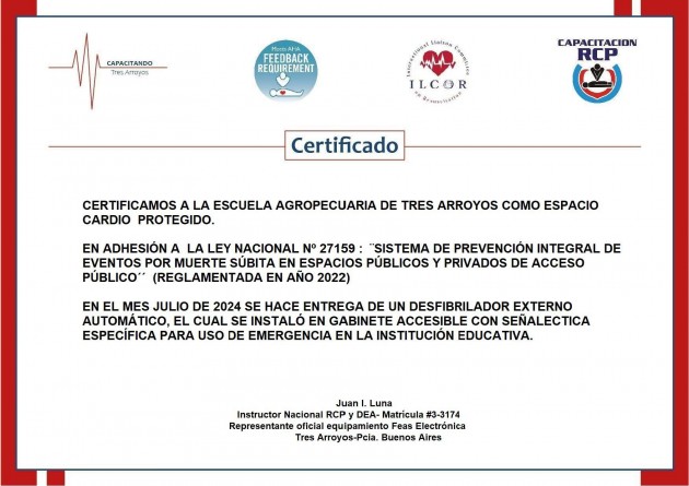 La EATA espacio cardio protegido La EATA espacio cardio protegido