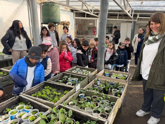 La Escuela Primaria 14 visitó la EATA 