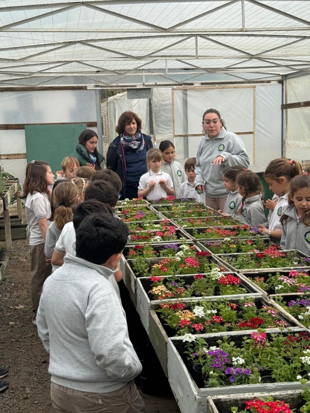 Los Alumnos Guía realizan visitas guiadas por las áreas para alumnos de nivel primario
Los Alumnos Guía realizan visitas guiadas por las áreas para alumnos de nivel primario