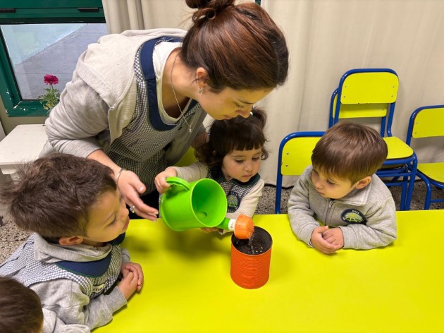Los más chiquitos de la escuela en su Semana de la Investigación