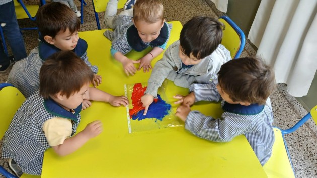 Los más chiquitos de la escuela en su Semana de la Investigación