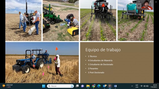 Nicolás Cafaro, egresado de la EATA, compartió con alumnos su experiencia profesional en la Universidad de Nebraska Nicolás Cafaro, egresado de la EATA, compartió con alumnos su experiencia profesional en la Universidad de Nebraska