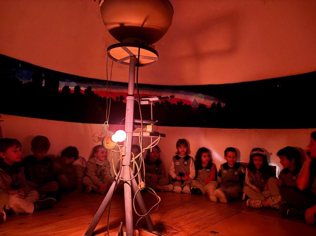 Nivel Inicial: Un viaje literario bajo la luz de la luna