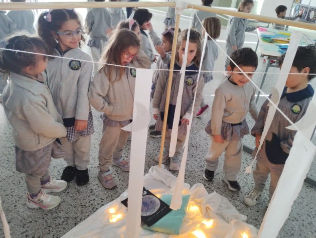 Nivel Inicial: Un viaje literario bajo la luz de la luna