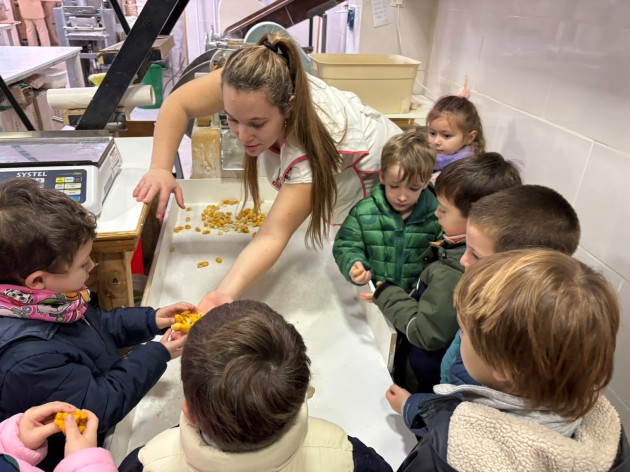 Nivel Inicial :Visita a la fábrica de pastas