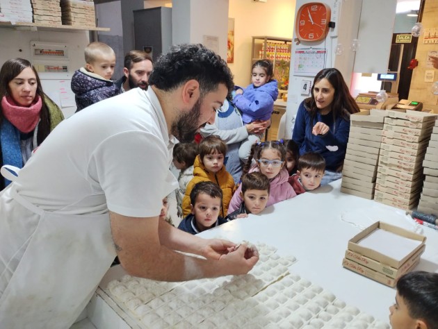 Nivel Inicial :Visita a la fábrica de pastas