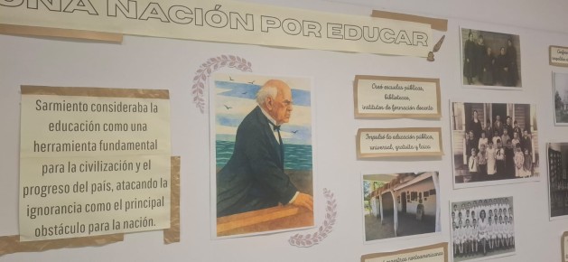 Nivel Primario conmemora un nuevo aniversario del fallecimiento de Domingo Faustino Sarmiento