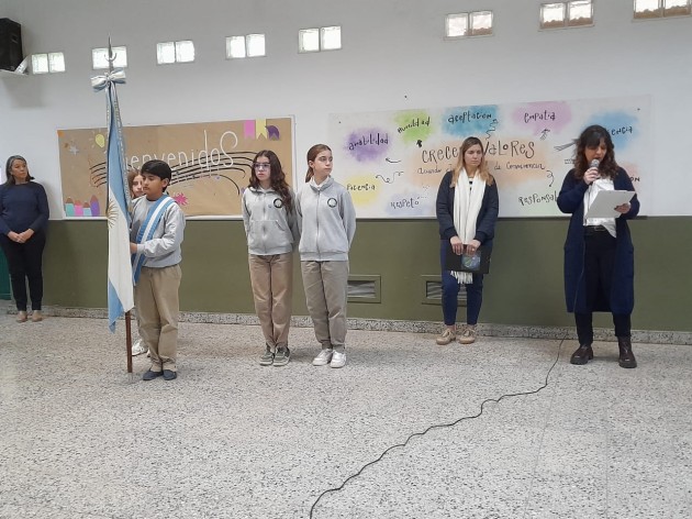 Nivel Primario conmemora un nuevo aniversario del fallecimiento de Domingo Faustino Sarmiento