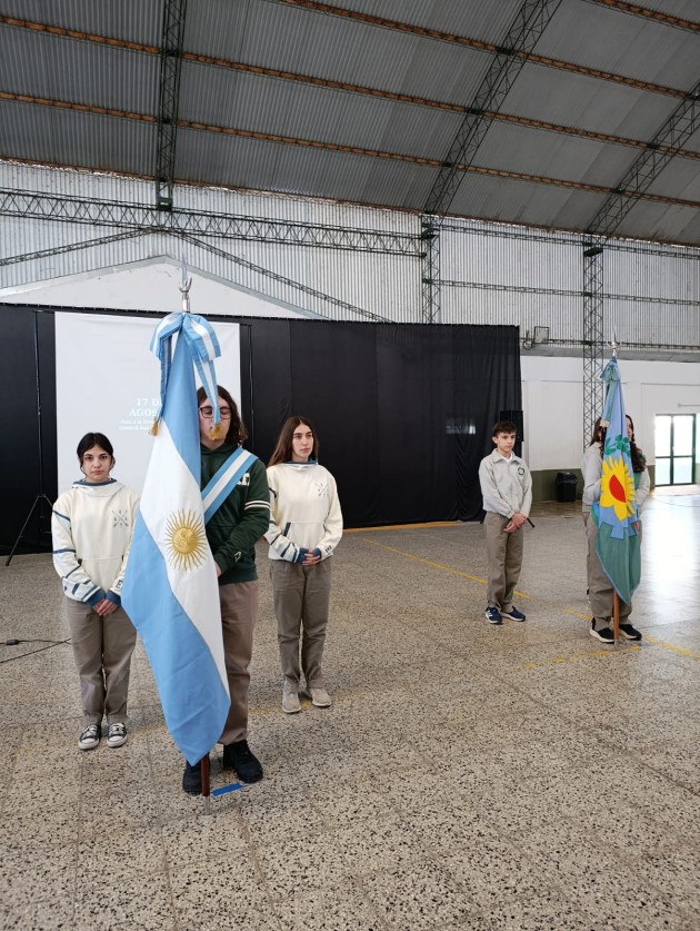 Nivel Secundario conmemora el Paso a la Inmortalidad del General José de san Martín