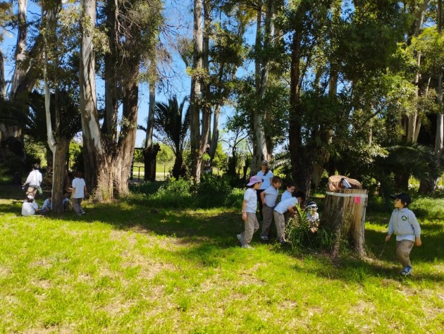 Primer año de Nivel Primario visita el parque