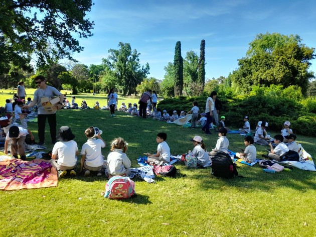 Primer año de Nivel Primario visita el parque