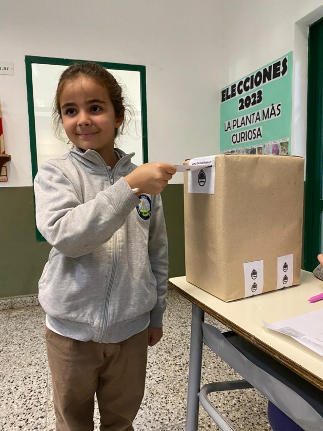 Simulacro de votación para alumnos de nivel primario Simulacro de votación para alumnos de nivel primario