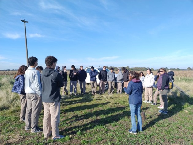 Visita de 5º CN a Corredores Biológicos en el INTA