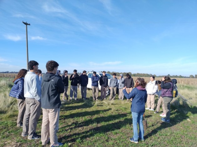 Visita de 5º CN a Corredores Biológicos en el INTA