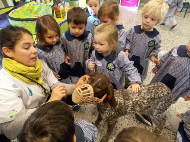 Visita de una Médica Veterinaria - Sección 2 años TM y TT Visita de una Médica Veterinaria - Sección 2 años TM y TT